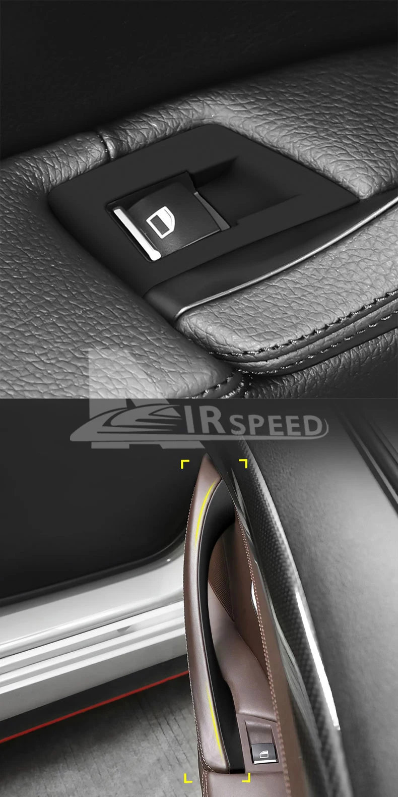 AIRSPEED for BMW F10 F11 520i 523i 525i 528i 530i 5 Series 2011-2017 High Quality ABS Passenger Door Panel Handle Pull LHD RHD