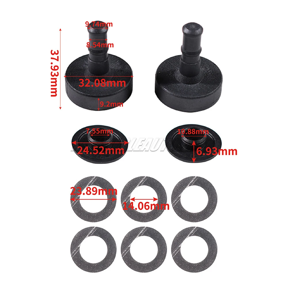 New 1220755 Compatible with AL-KO AKS 2000 2004 3004 3504 AKS3004 AKS3504 691418 Friction Pad Set Kits 287763 Caravan Stabiliser