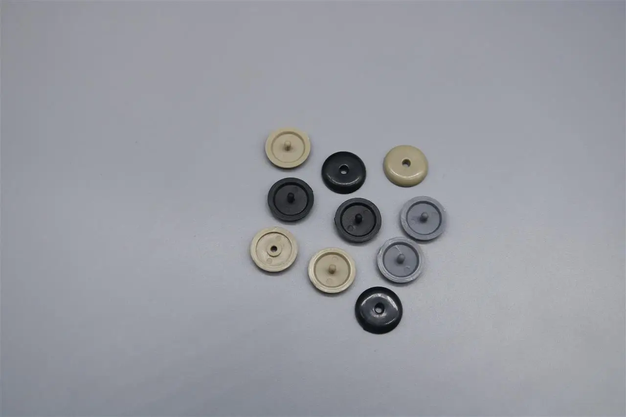 1/10/20pcs Car Parts Auto Safety Seat Belt Black Plastic Stopper Pitch Limit Buckle Clip Retainer Retainer Seatbelt Stop Button