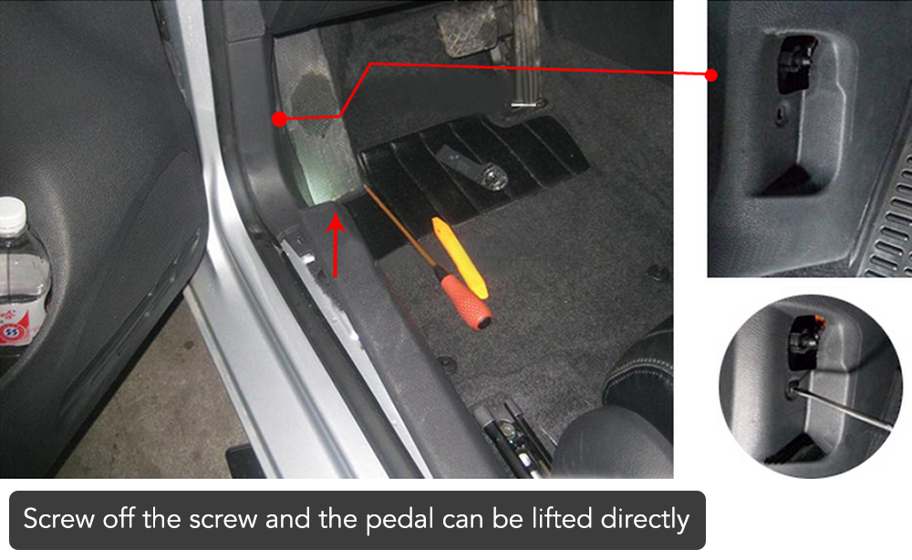 Car-styling Pedal for Volkswagen Golf 5 6 MK5 MK6 Scirocco CC Passat B6 B7 Shara Tiguan for Jetta Mk6 Touran Vento Rabbit