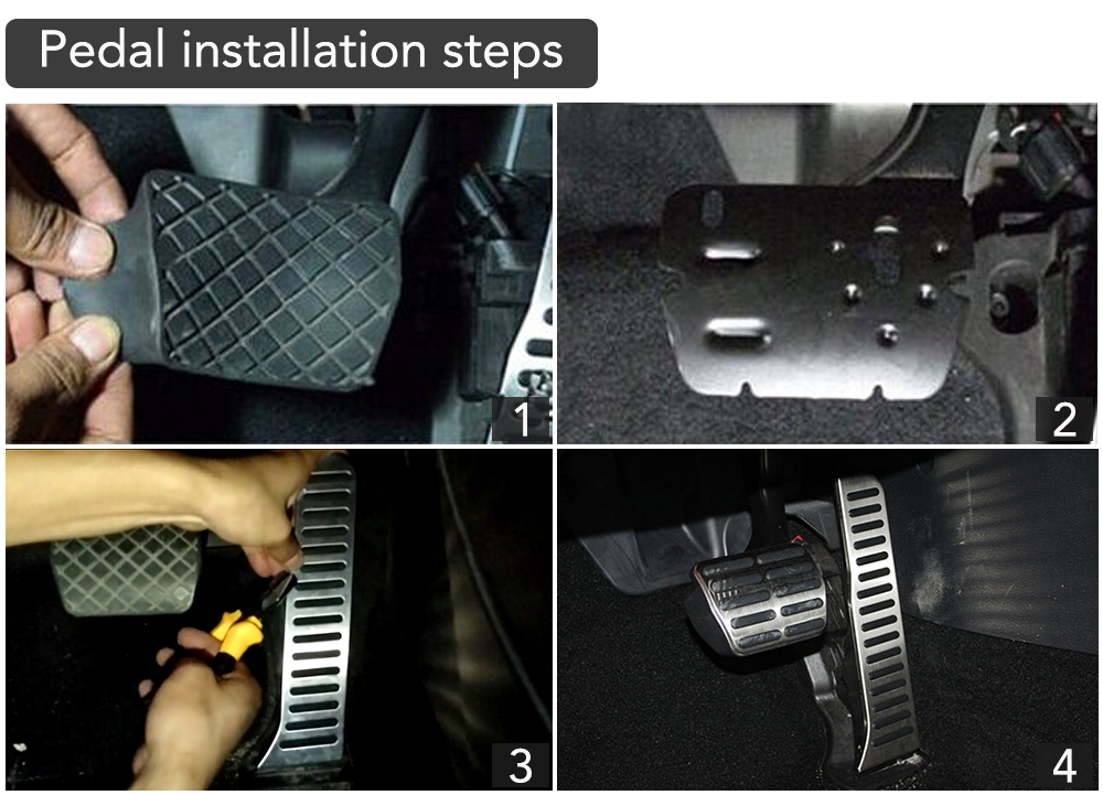 Car-styling Pedal for Volkswagen Golf 5 6 MK5 MK6 Scirocco CC Passat B6 B7 Shara Tiguan for Jetta Mk6 Touran Vento Rabbit