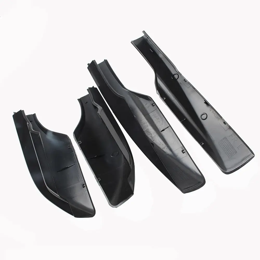 4PCS Car Roof Rack Cover For Toyota RAV4 2006 2007 2008 2009 2010 2012 ABS Roof Rack Rail End Cap Replace Protective Cover