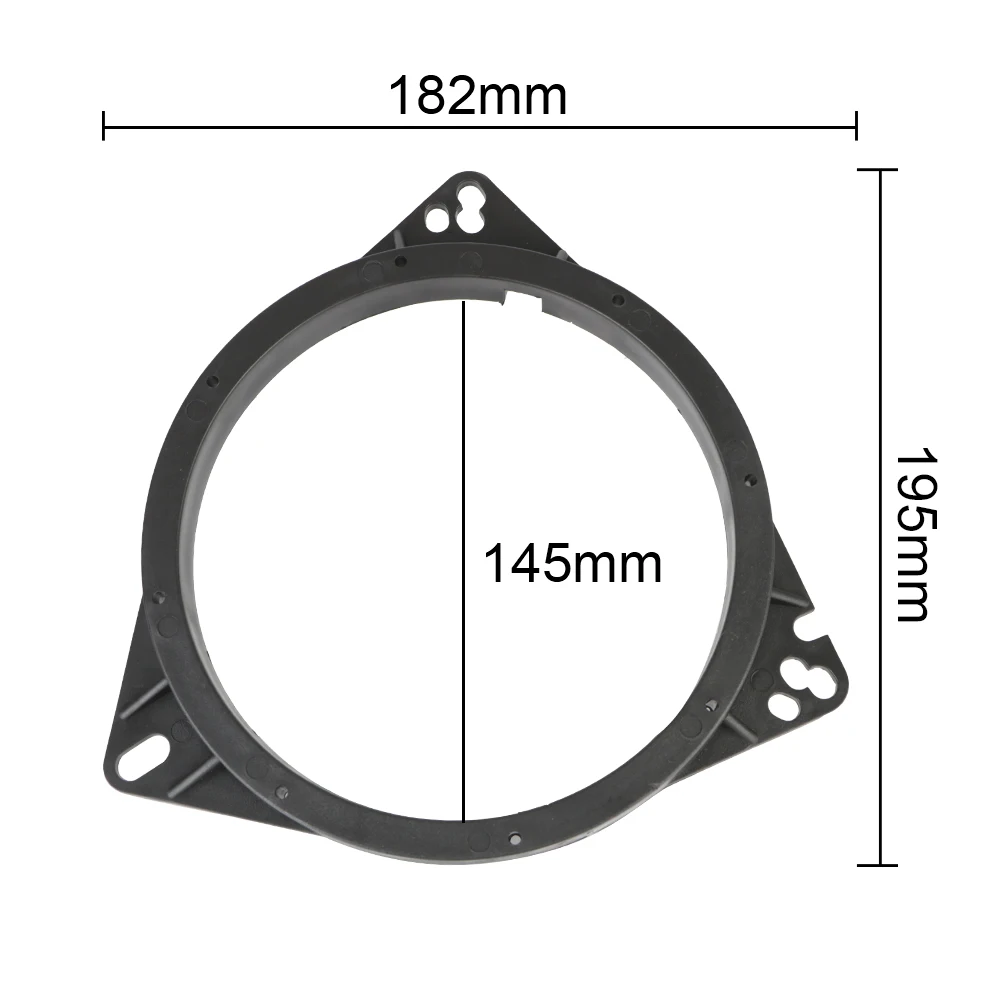 Universal Car Horn Washer Adapter 6.5 Inch Holder Loud Speaker Spacers Mat Pad Bracket Auto Accessories for NISSAN TOYOTA BYD