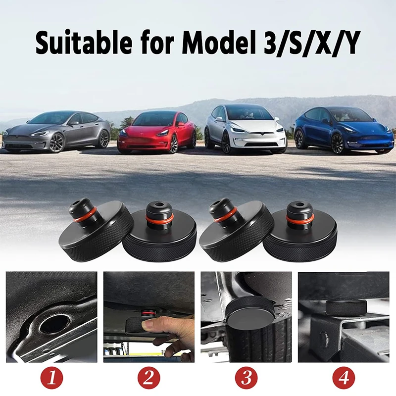 For Tesla Lifting Jack Pad Adapter Tool for Tesla Model 3/Y/S/X 2017-2026 Accessories Model Y Juniper Model 3 Highland Tools