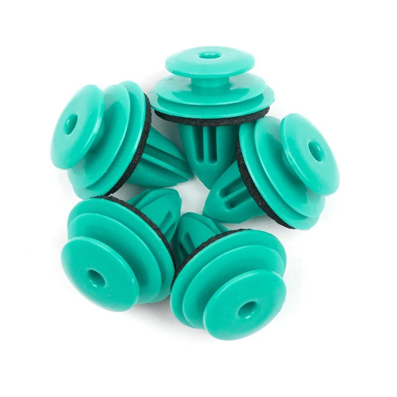 SEAMETAL 100Pcs Car Fastener Clips Universal Door Trim Panel Clip Fasteners Auto Bumper Rivets Clamp Push Engines Clip Accessori
