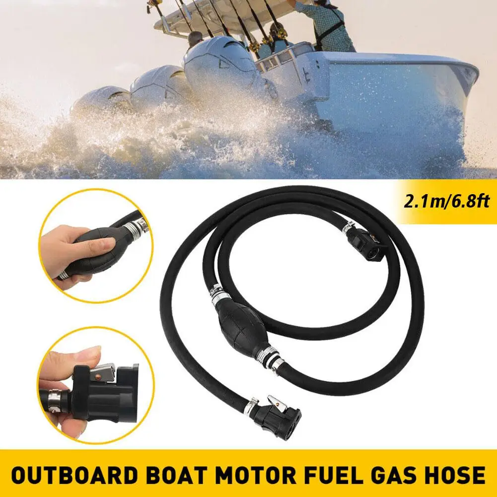 For Yamaha Boat Fuel Line Assembly Gas Hose Marine Line 8mm Boat Marine Motor Engine Outboard Fuel Desiel Line Hose Oil Pipes