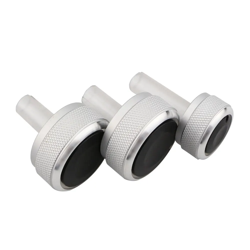 Aluminum Alloy Air Conditioning Knob AC Knob Heat Control Button for Volkswagen VW Passat B5 GOLF 4 MK4 Bora Auto Accessories