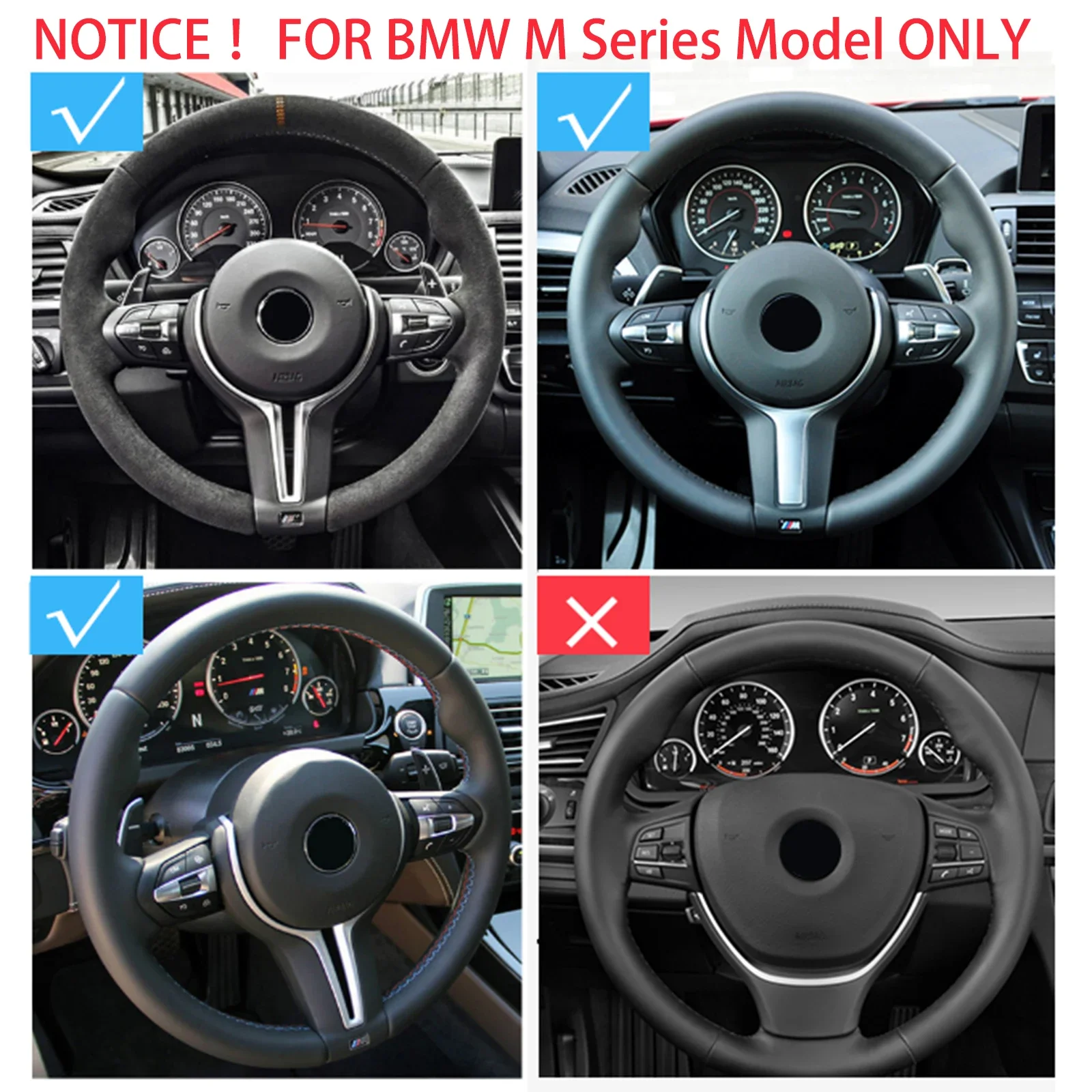 For BMW M Sports 1 3 4 5 6 7 Series F20 F21 F22 F23 F30 F31 F32 Car Steering Wheel Cruise Control Button Switch Knob