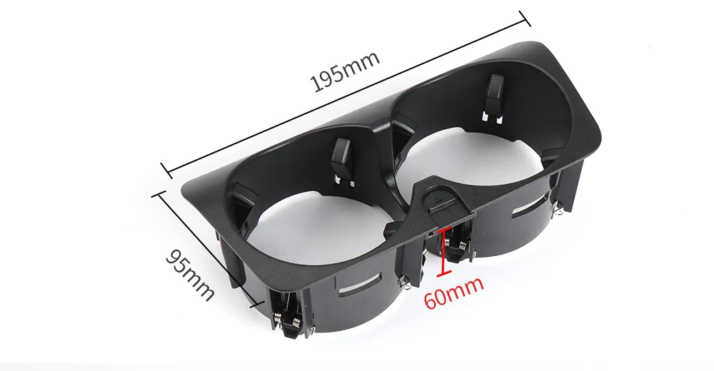 For Mercedes-Benz Center Console Water Cup Holder Insert Drinks C Class W205 E W213 GLC W253 V Class W447 A2056800691