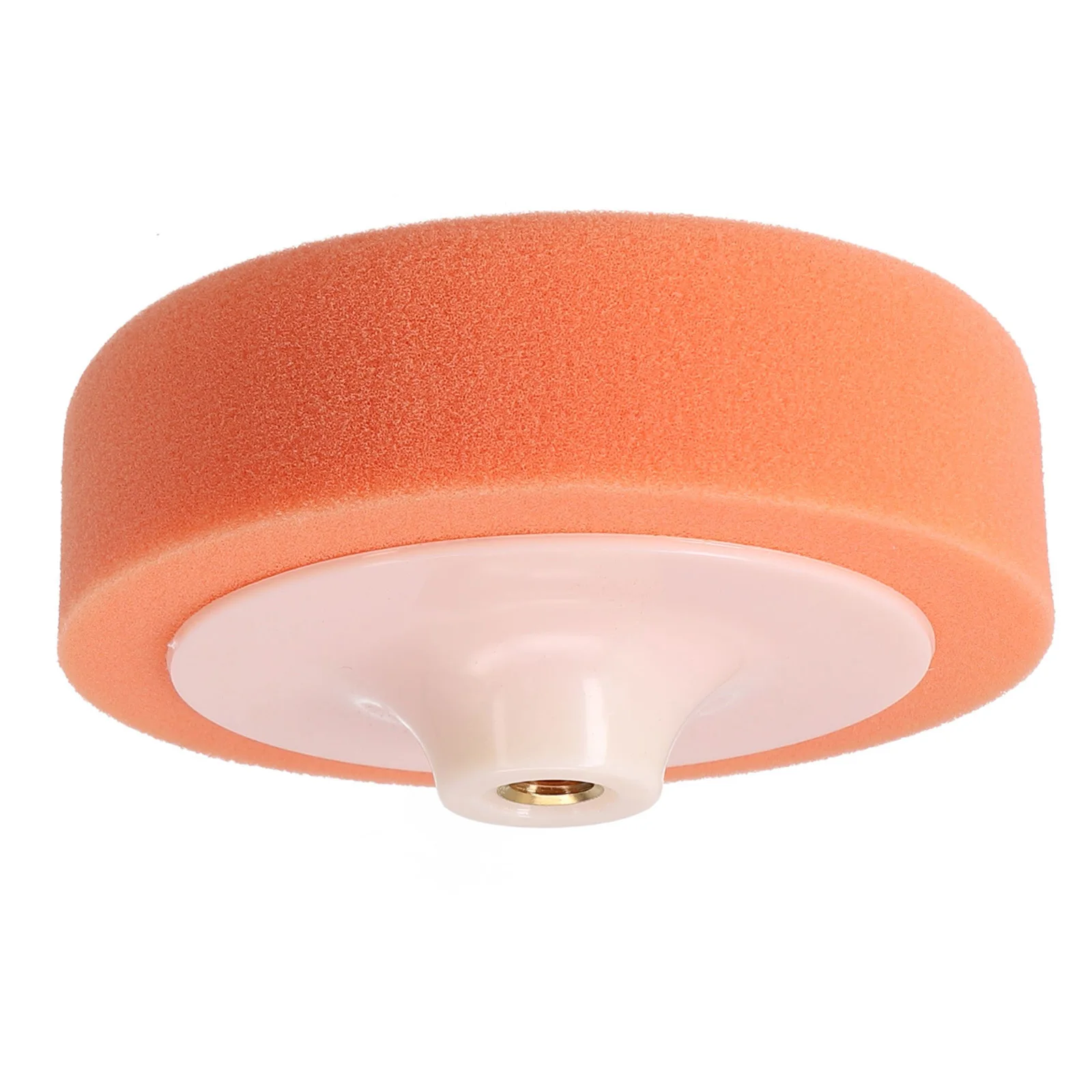 6 Inch 150mm Car Polishing Sponge Polishing Foam Buff Head Pad M14 Backing Plate Universal Orange Polish Sponge