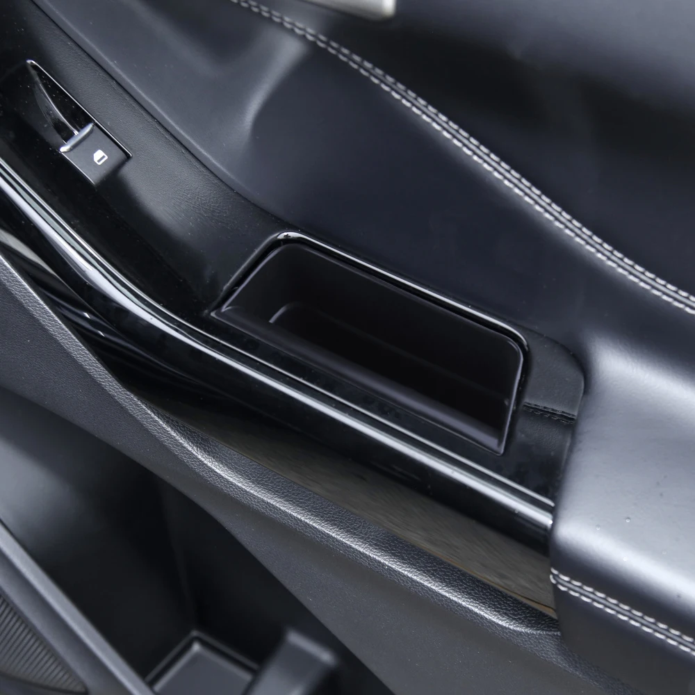 2Pcs ABS Car Door Armrest Storage Box for Ford Explorer 2011 - 2022 Case Holder Container Organizer Accessories