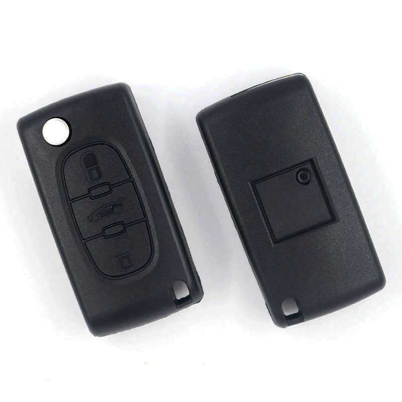 YIQIXIN For Peugeot 107 207 307 308 407 607 807 For Citroen C2 C3 C4 C5 C6 C8 Remote Car Key Shell HU83/VA2 Blade CE0523 CE0536