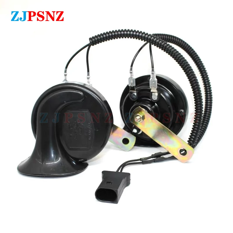 Car Horn Plug 4 Wires Corrugated Tube Dedicated Snail Horn Socket Conversion Adapter Car Speakers Single Horn Refit Double Horn