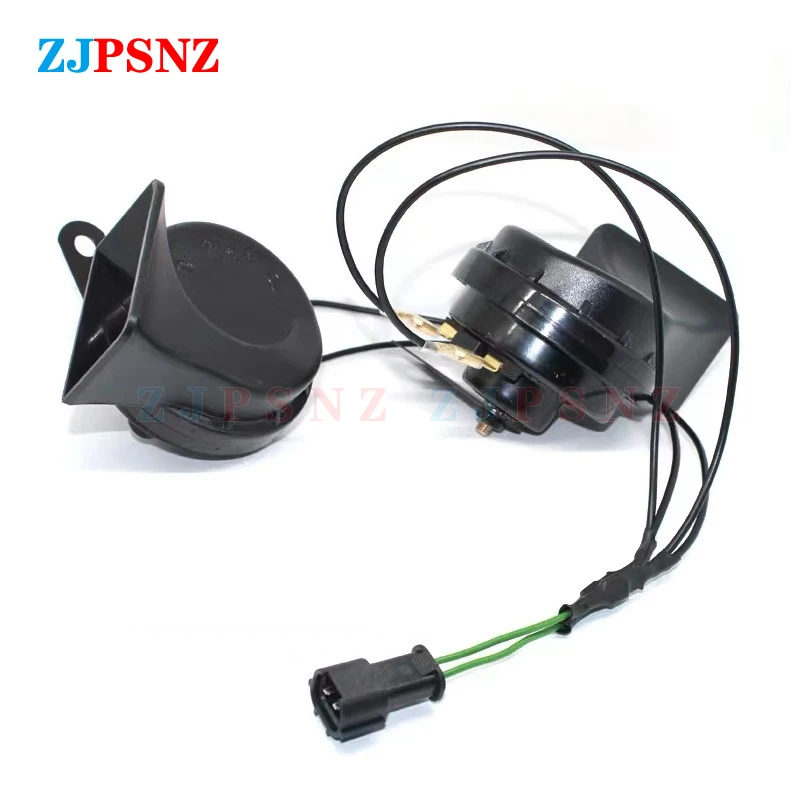 Car Horn Plug 4 Wires Corrugated Tube Dedicated Snail Horn Socket Conversion Adapter Car Speakers Single Horn Refit Double Horn