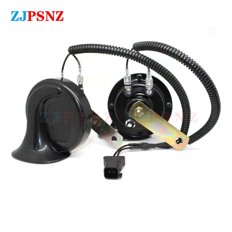 Car Horn Plug 4 Wires Corrugated Tube Dedicated Snail Horn Socket Conversion Adapter Car Speakers Single Horn Refit Double Horn