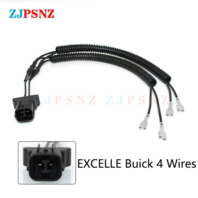 Car Horn Plug 4 Wires Corrugated Tube Dedicated Snail Horn Socket Conversion Adapter Car Speakers Single Horn Refit Double Horn