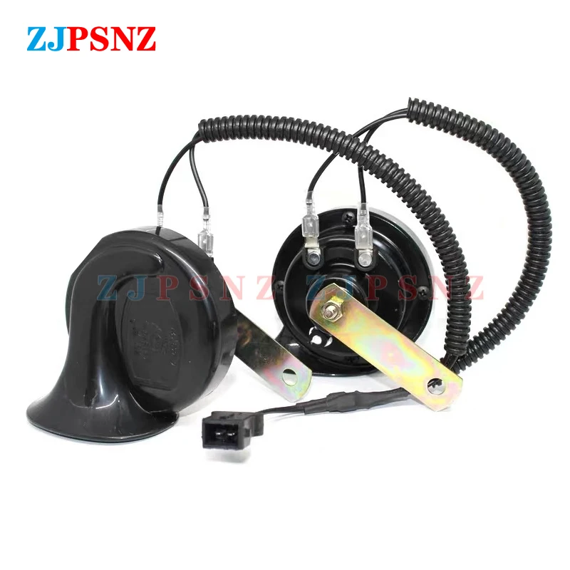 Car Horn Plug 4 Wires Corrugated Tube Dedicated Snail Horn Socket Conversion Adapter Car Speakers Single Horn Refit Double Horn
