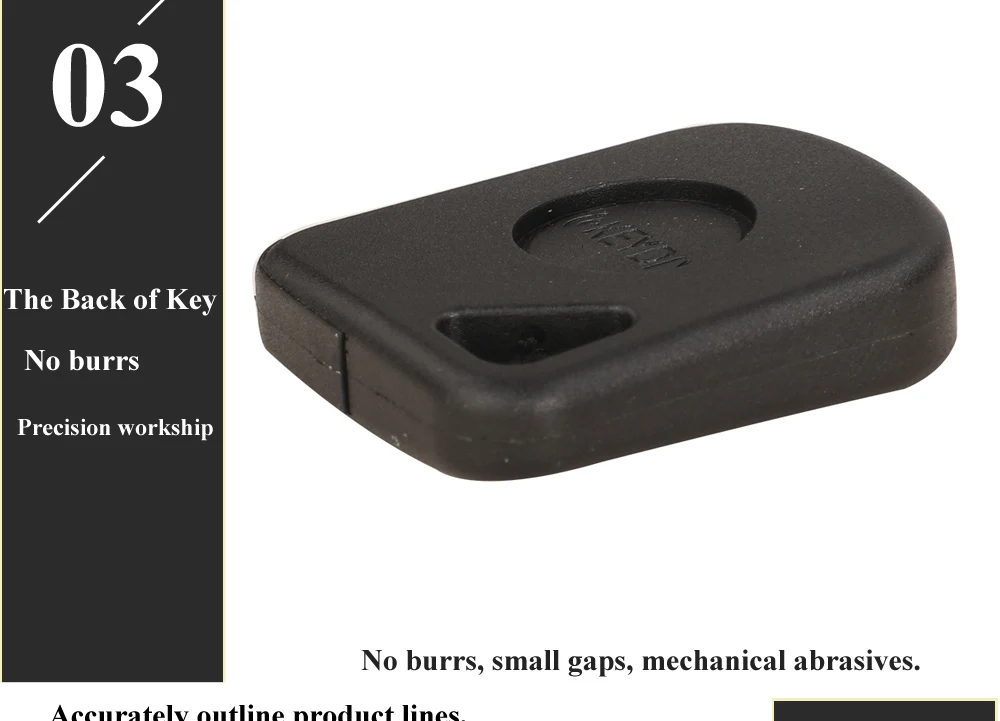Jingyuqin 10/30/50/100pcs NEW Original Universal KEYDIY Transponder Car Key Handle Fob Shell Case Fit KD VVDI Key Blade Head