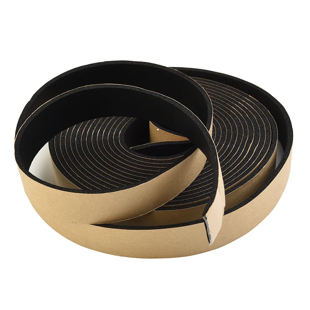 5M Car Side Door Glass Seal Weatherstrip Rain Visor Universal Sealing Strip Noise Insulation Anti-Dust Auto Interior Accessories