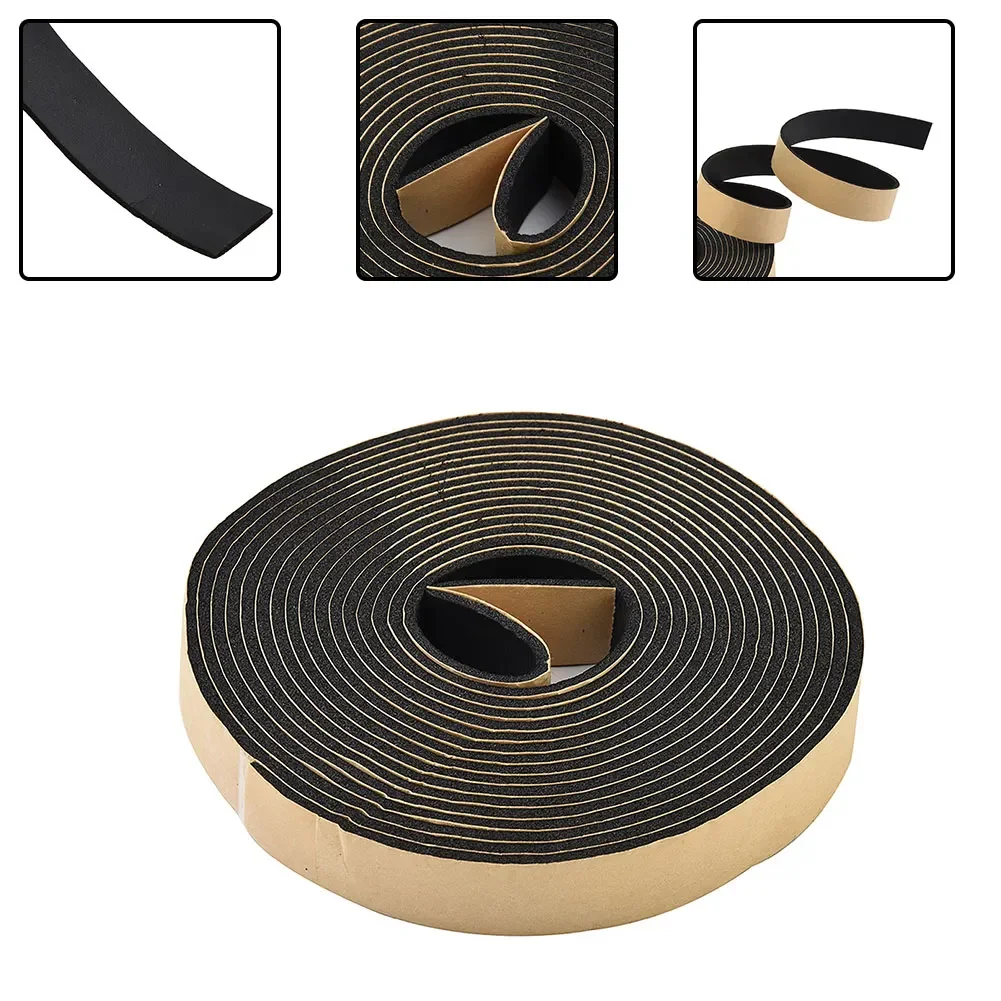 5M Car Side Door Glass Seal Weatherstrip Rain Visor Universal Sealing Strip Noise Insulation Anti-Dust Auto Interior Accessories