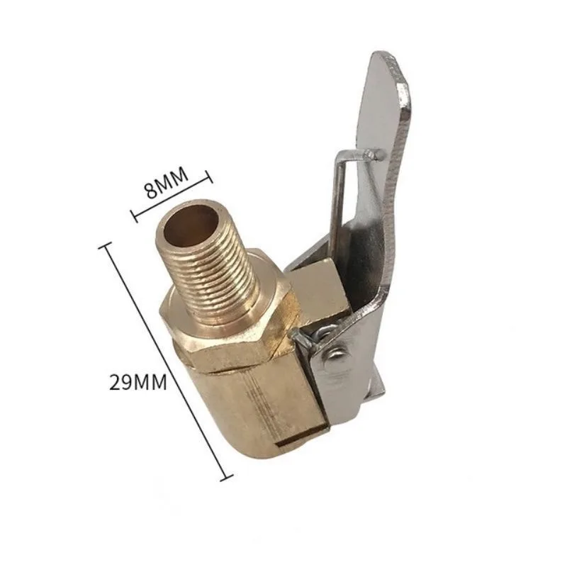 Tire Pump Nozzle Car Iatable Quick Connector Air Pump Thread Nozzle Car Tire Inflator Compressor Deflated Valve Adapter
