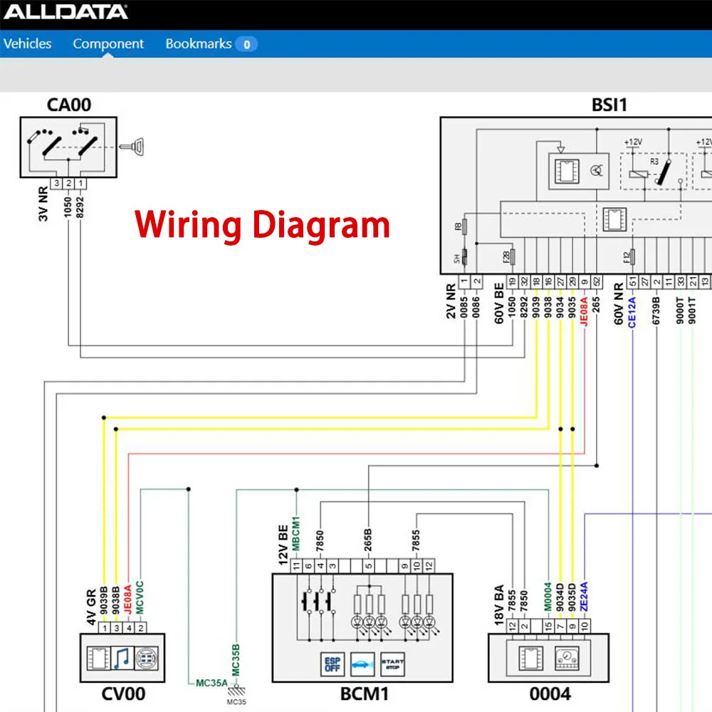 2026 Online Account for Alldata Car Data Diagram Newest Car Repair Software for Workshop All Data Hay-nes Pro Support Mobile /PC