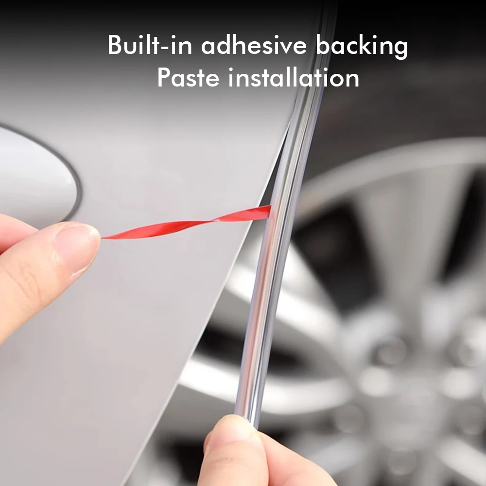 5M Car Door Protection Strip Side Protector Stricker Universal Door Edge Auto Edge Strip Protector Strips Rubber Sealing for SUV