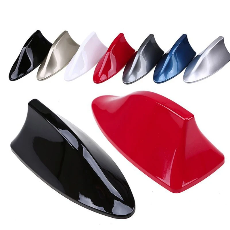 Car Shark Fin Antenna Universal Auto Radio Signal Aerials Roof Antennas Car Styling Automobile Decoration Exterior Accessories