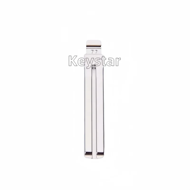 Keychannel 10PCS 77# KD Blade TOY48 Folding Fob Blank Car Key Flip Blade for KEYDIY KD VVDI Xhorse for Kia Hyundai Elantra Lexus