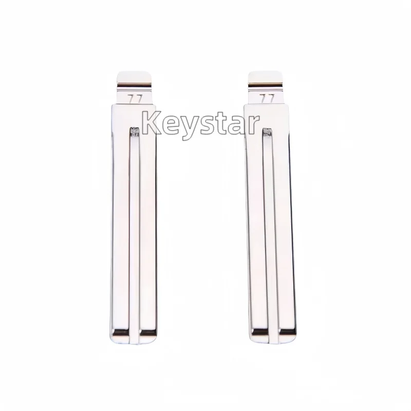Keychannel 10PCS 77# KD Blade TOY48 Folding Fob Blank Car Key Flip Blade for KEYDIY KD VVDI Xhorse for Kia Hyundai Elantra Lexus