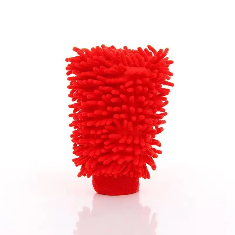 Car Wash Glove Coral Mitt Soft Anti-scratch for Car Wash Multifunction Thick Cleaning Glove Car Wax Detailing Brush