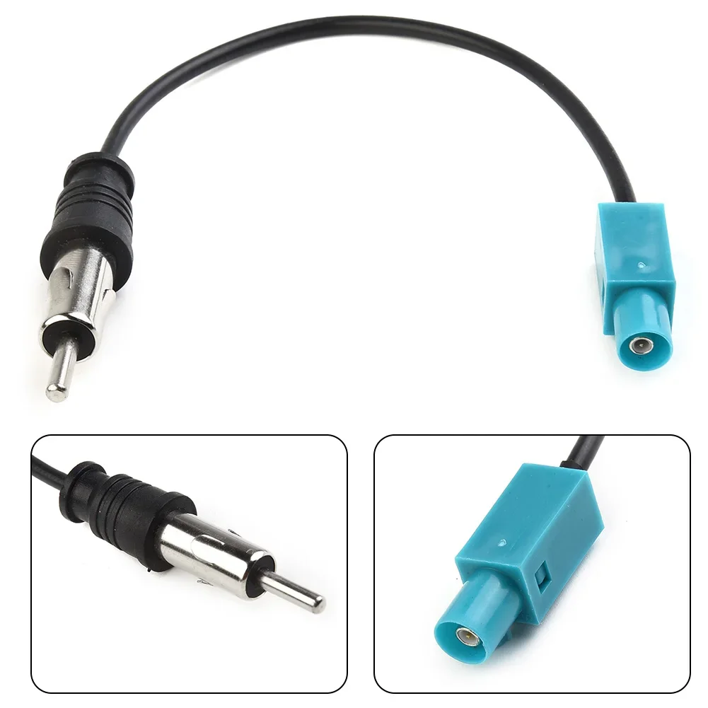 2pcs Car FM AM Stereo Radio Antenna Fakra Adapters Cables for Fakra Z Female to Din Female Fakra Z Male to DIN Male Adapters