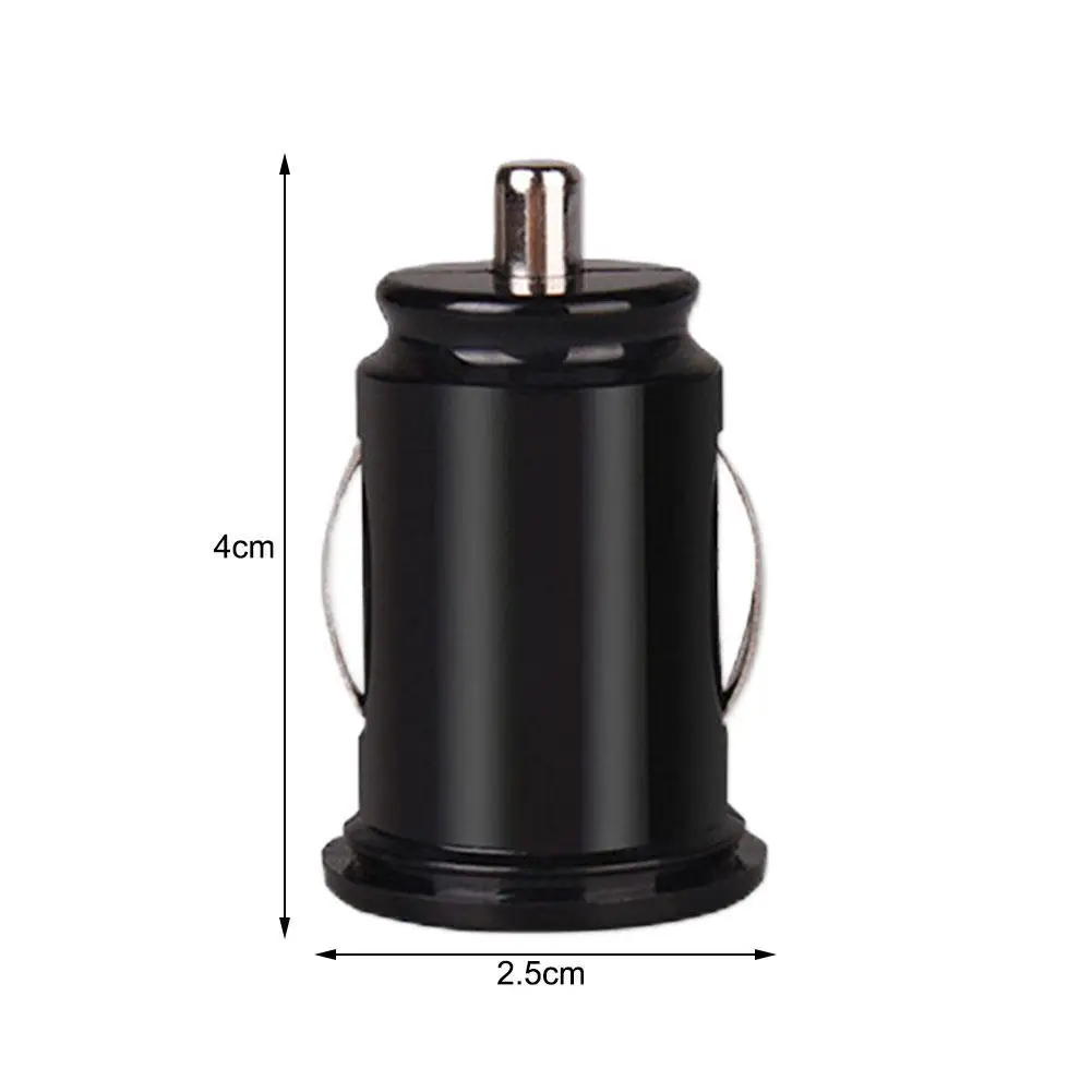 Dual USB Car Charger 5A Fast Charing 2 Port 12-24V Cigarette Socket Lighter Car USBC Charger For All Smart Phones Adapter