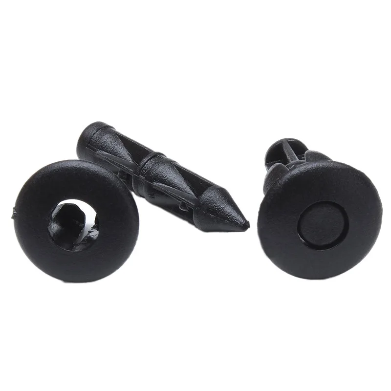 100pcs Plastic Bicycle Fairing Rivet Setting Panel Fastener Clips For Honda For Suzuki For Kawasaki Car Fenders Bumpers Clips