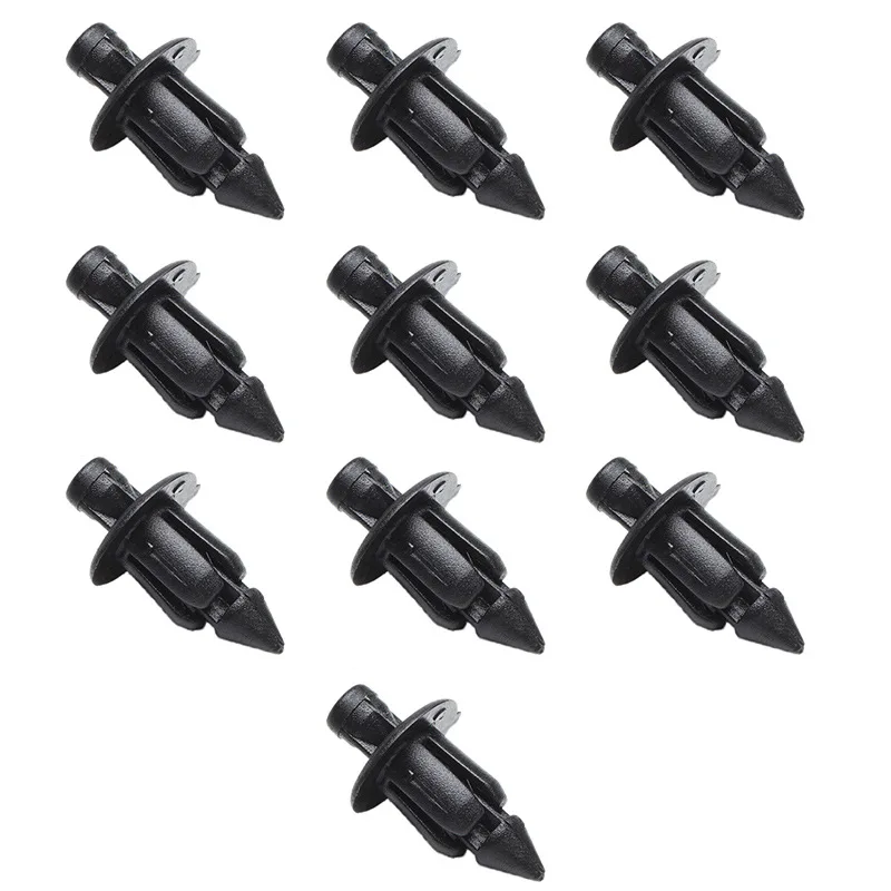 100pcs Plastic Bicycle Fairing Rivet Setting Panel Fastener Clips For Honda For Suzuki For Kawasaki Car Fenders Bumpers Clips