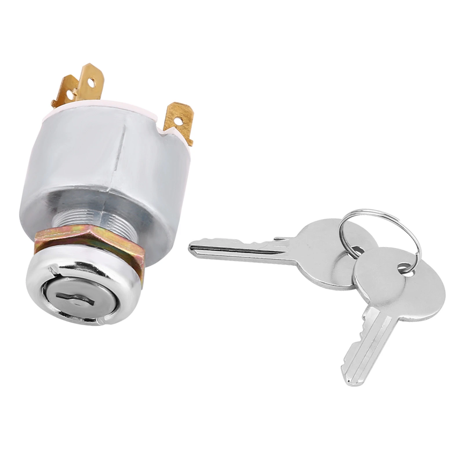 12V Universal Car Auto 3 Position ON OFF Start Ignition Switch Controls W/ 2 Keys SPB501