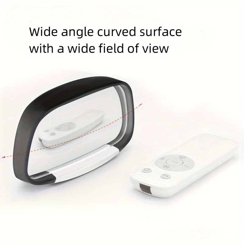 Universal Fit Front View Blind Spot Mirror with Convex Lens - 360° Adjustable
