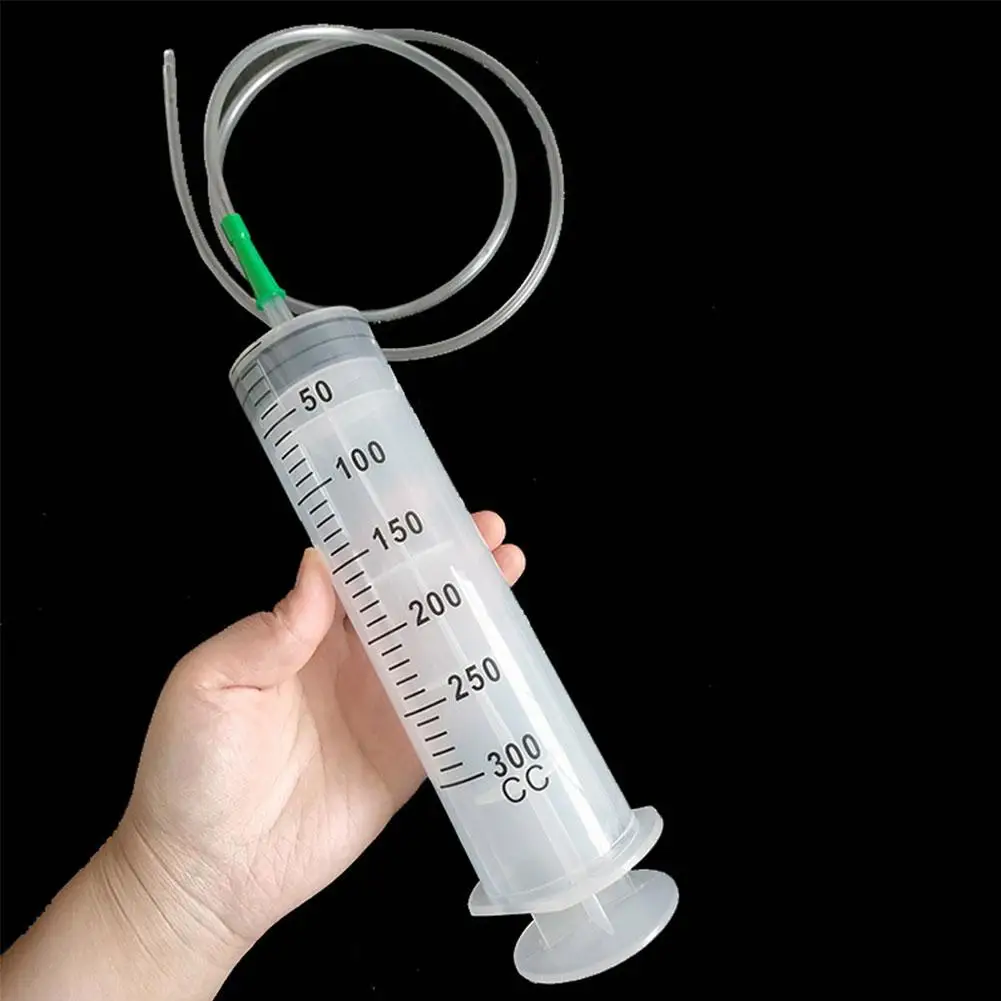 100/300/550ml Car Oil Fluid Extractor Fuel Transfer Hand Pump Dispenser Vacuum Syringe Type Manual Suction Pump Extractor