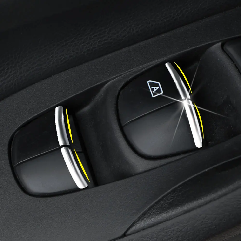 Car Windows Lift Trim Cover for Nissan X-Trail T32 Altima Qashqai J11 Navara Teana Rogue Versa March Serena Juke Kicks Terra