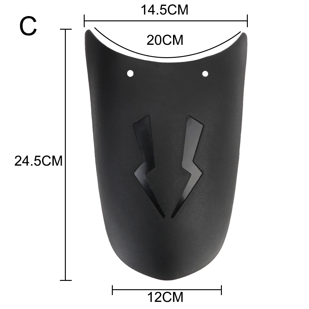 Rear and Front Wheel Extension Fender Motorcycle Accessories Motorcycle Lengthen Front Fender Universal