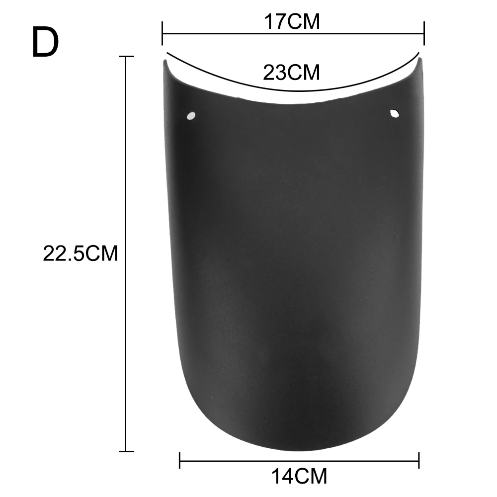 Rear and Front Wheel Extension Fender Motorcycle Accessories Motorcycle Lengthen Front Fender Universal