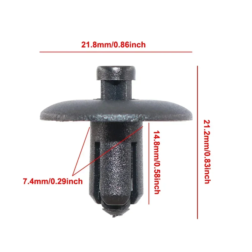 10PCS Car Cover Plate Fixing Clips for Audi A2 A4 A5 A8 Q3 Q5 S4 S5 S8 TT TTS Volkswagen CR7 4D0807300 Body Clips Accessories
