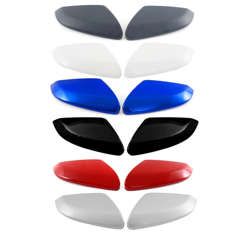 Black/White/Red/Blue/Sliver/Unpainted Side Rearview Mirror Cover Housing For Honda Civic 10th 2016-2021 Car Exterior Accessories