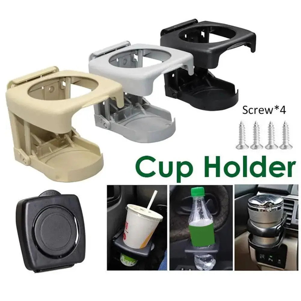 Universal High-quality Folding Car cup holder Black Drink Drink Holder Car Styling Supplies Auto Cup Car Multifunctional Ho U0O7