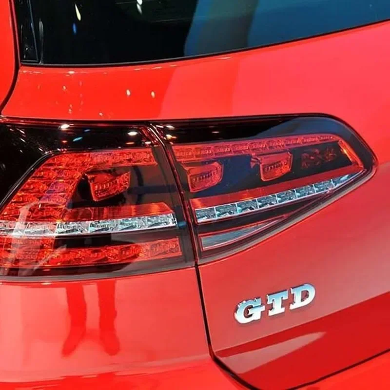 3D Metal Letters Car Rear Trunk Badge GTD Logo Emblem For Volkswagen VW Golf 7 6 5 4 GTD Sticker MK2 MK4 MK5 MK6 MK7 Accessories