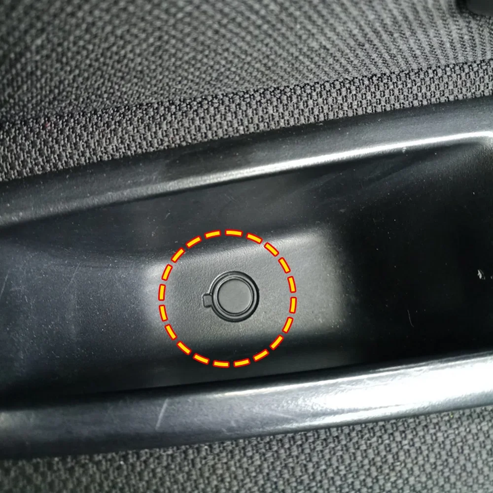 4x Car Interior Front Door Handle Storage Box Screw Plug Cap For Renault Megane II III Fluence Grand Scenic 2003-2016 7703074513