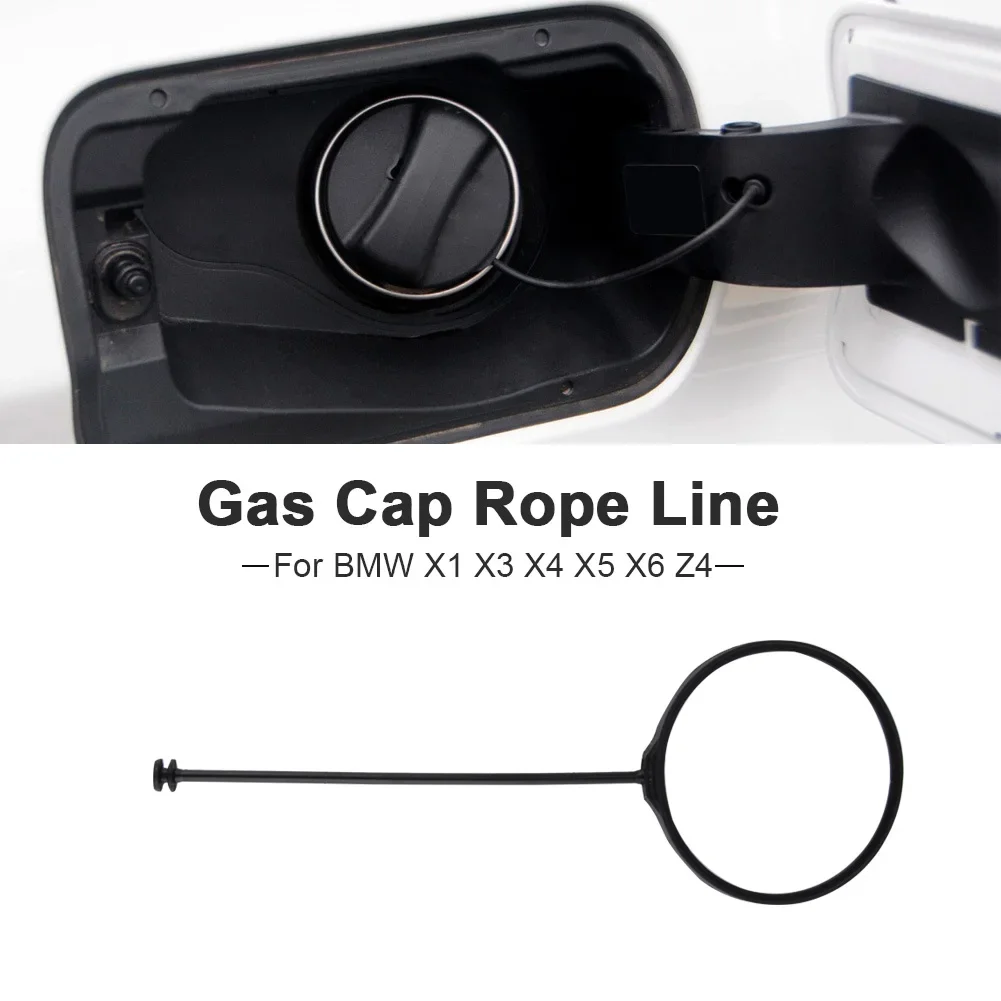 Fuel Oil Tank Cover Cable Sling Gas Cap Rope Line For BMW X1 X3 X4 X5 X6 Z4 Mini E70 E46 E90 E39 E87 F10 F11 E83 E60 16117222391