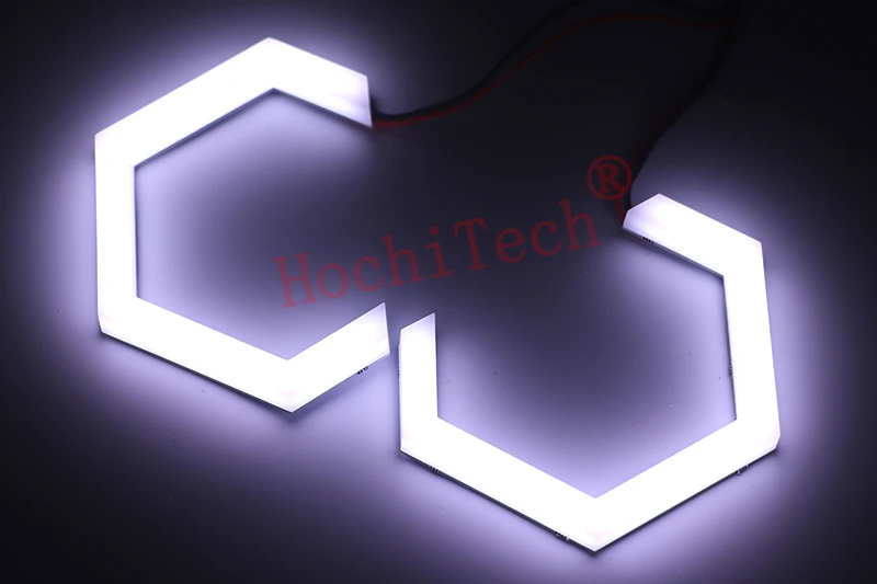 60mm 72mm 80mm 85mm 90mm 95mm 126mm 140mm 131mm 146mm 158mm White Circle Light Cotton Angel Eyes Kit for BMW E46 E36 E38 E39 E90