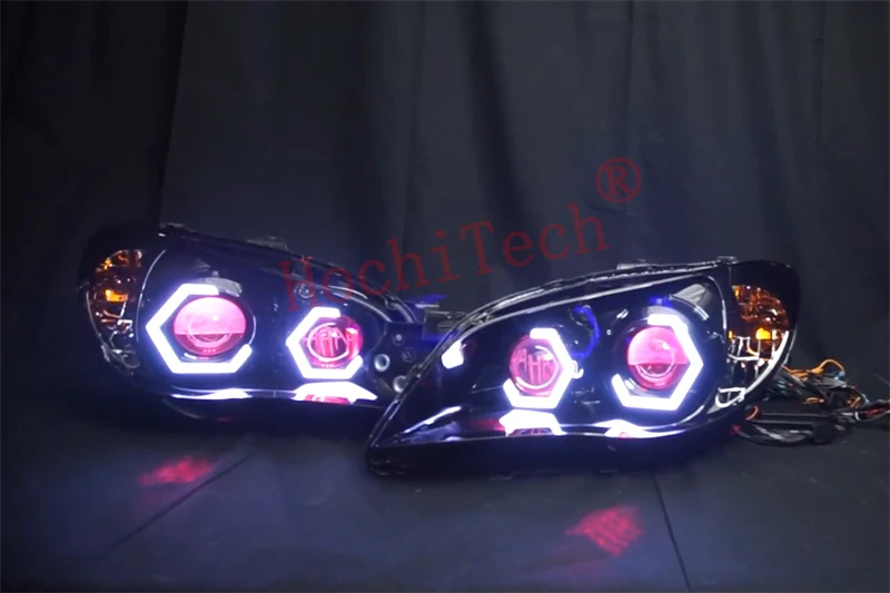 60mm 72mm 80mm 85mm 90mm 95mm 126mm 140mm 131mm 146mm 158mm White Circle Light Cotton Angel Eyes Kit for BMW E46 E36 E38 E39 E90