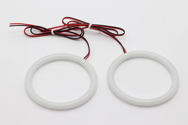 60mm 72mm 80mm 85mm 90mm 95mm 126mm 140mm 131mm 146mm 158mm White Circle Light Cotton Angel Eyes Kit for BMW E46 E36 E38 E39 E90